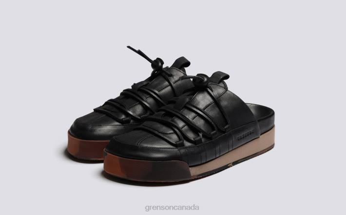 SNEAKER 75 Black Burnished 280D358 Women Grenson Sneakers