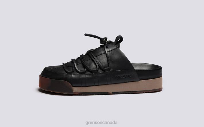 SNEAKER 75 Black Burnished 280D358 Women Grenson Sneakers