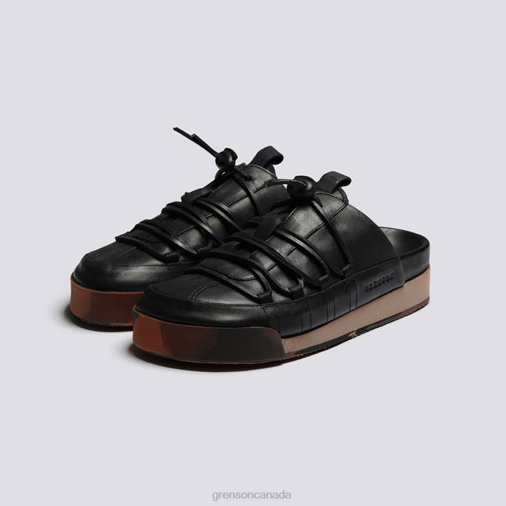 SNEAKER 75 Black Burnished 280D358 Women Grenson Sneakers